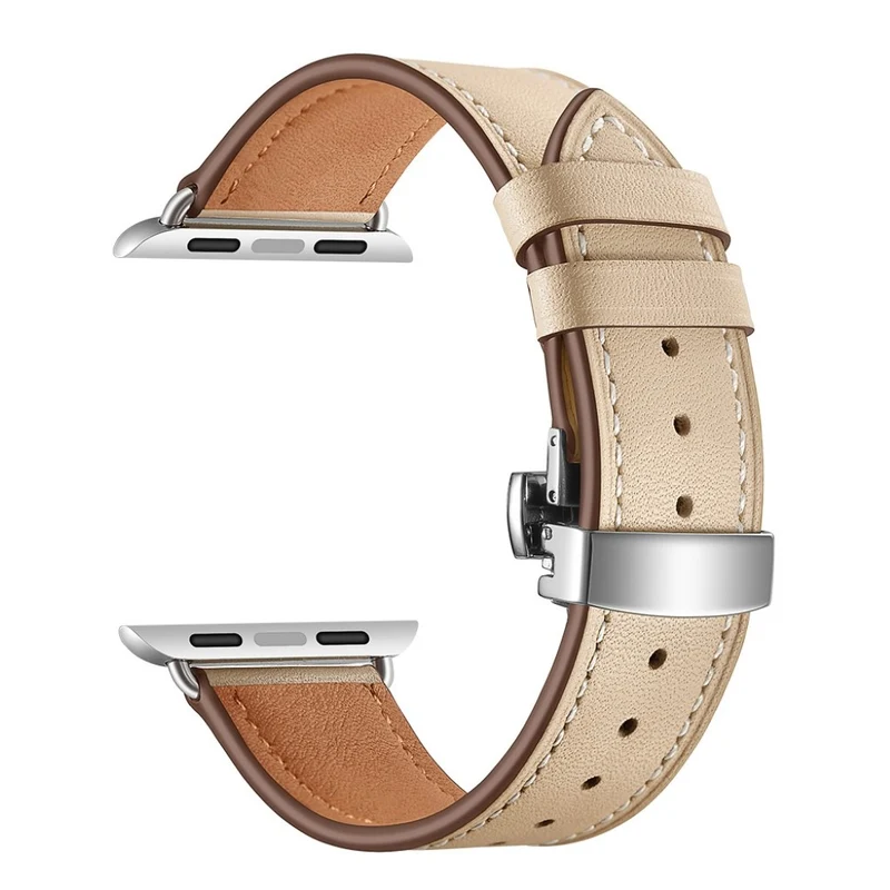 Apple Watch Series 5 44mm / Apple Watch 44mm Echtes Leder armband