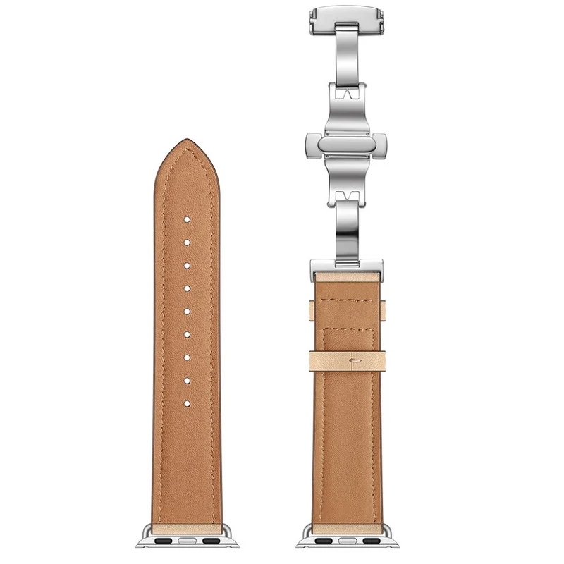 Apple Watch Series 5 44mm / Apple Watch 44mm Echtes Leder armband