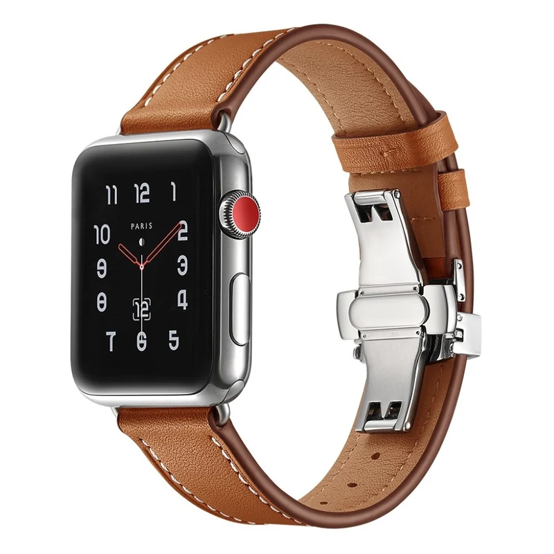 Apple Watch Series 5 44mm / Apple Watch 44mm Echtes Leder armband