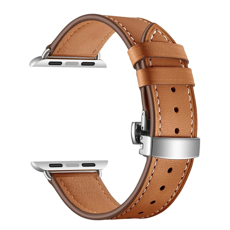 Apple Watch Series 5 44mm / Apple Watch 44mm Echtes Leder armband