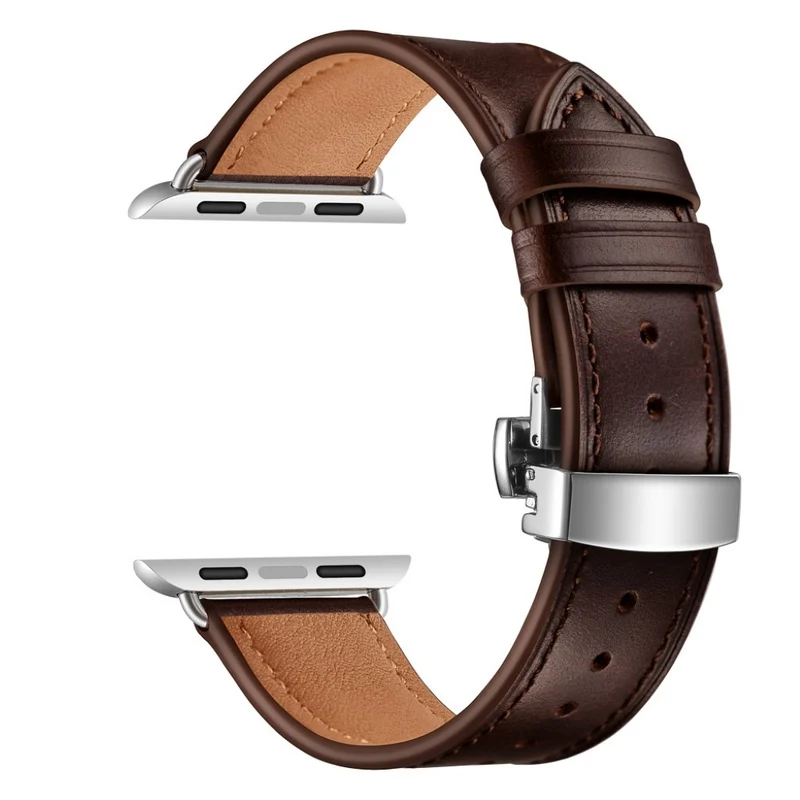Apple Watch Series 5 44mm / Apple Watch 44mm Echtes Leder armband