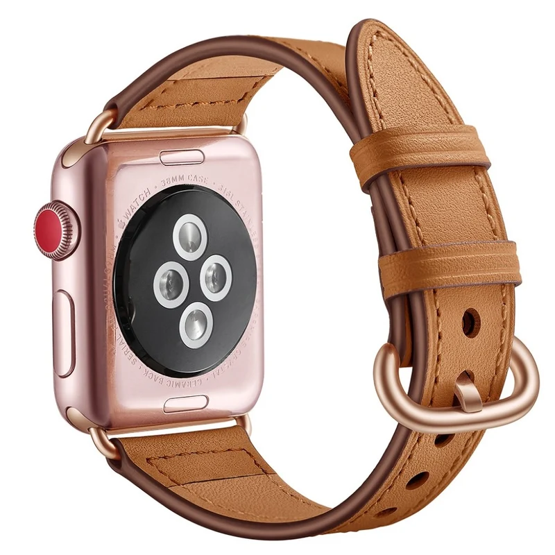 Apple Watch Series 5 44mm / Apple Watch 44mm Echtes Leder armband
