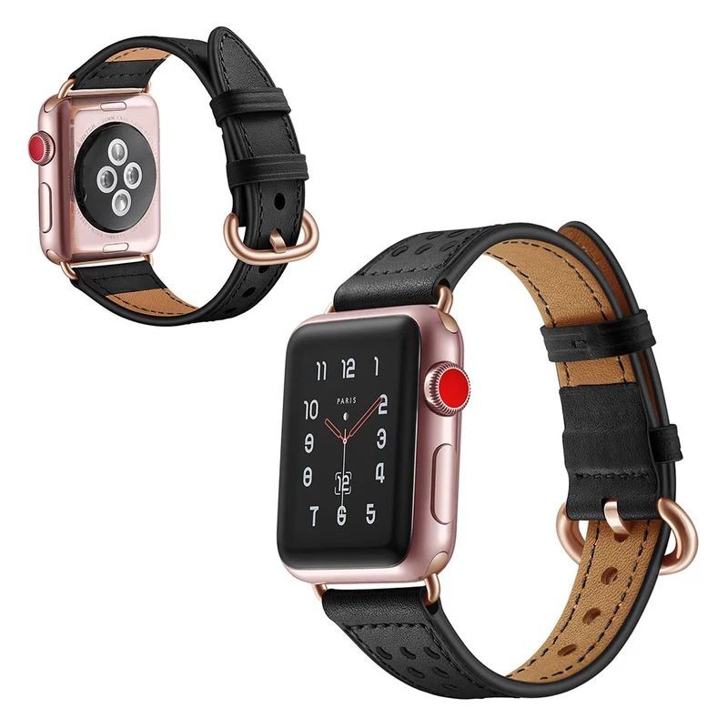 Apple Watch Series 5 44mm / Apple Watch 44mm Echtes Leder armband