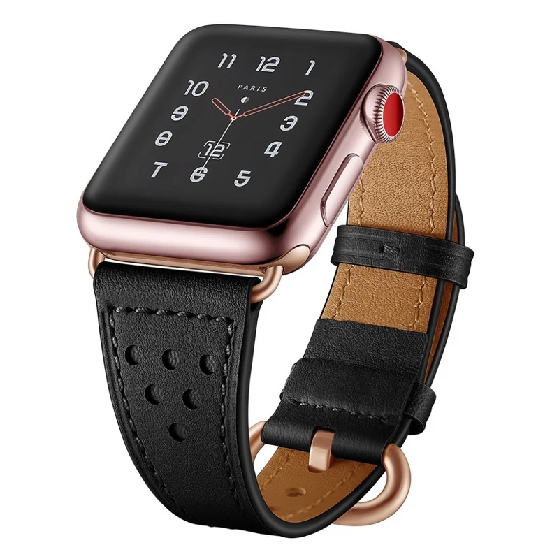 Apple Watch Series 5 44mm / Apple Watch 44mm Echtes Leder armband