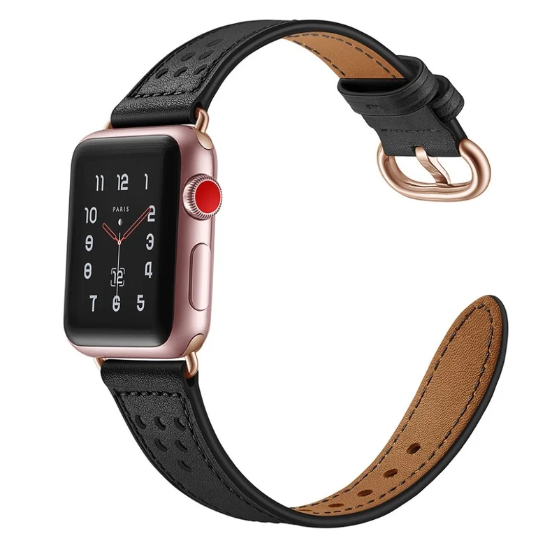 Apple Watch Series 5 44mm / Apple Watch 44mm Echtes Leder armband
