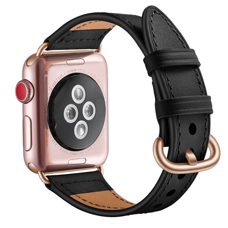 Apple Watch Series 5 44mm / Apple Watch 44mm Echtes Leder armband