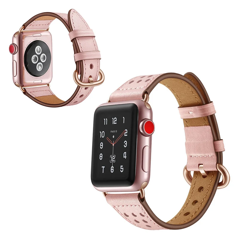 Apple Watch Series 5 44mm / Apple Watch 44mm Echtes Leder armband