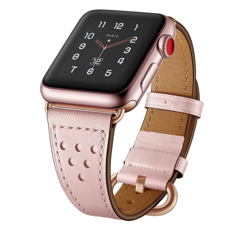 Apple Watch Series 5 44mm / Apple Watch 44mm Echtes Leder armband