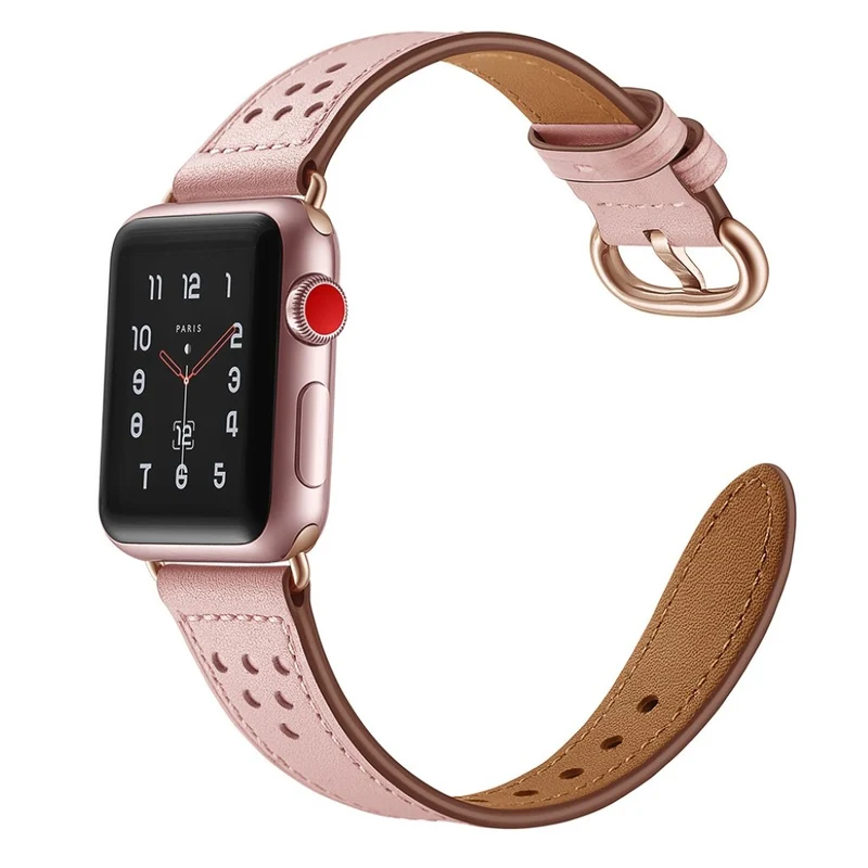 Apple Watch Series 5 44mm / Apple Watch 44mm Echtes Leder armband