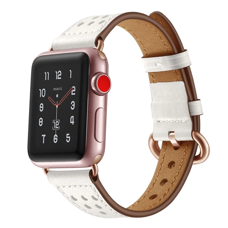 Apple Watch Series 5 44mm / Apple Watch 44mm Echtes Leder armband