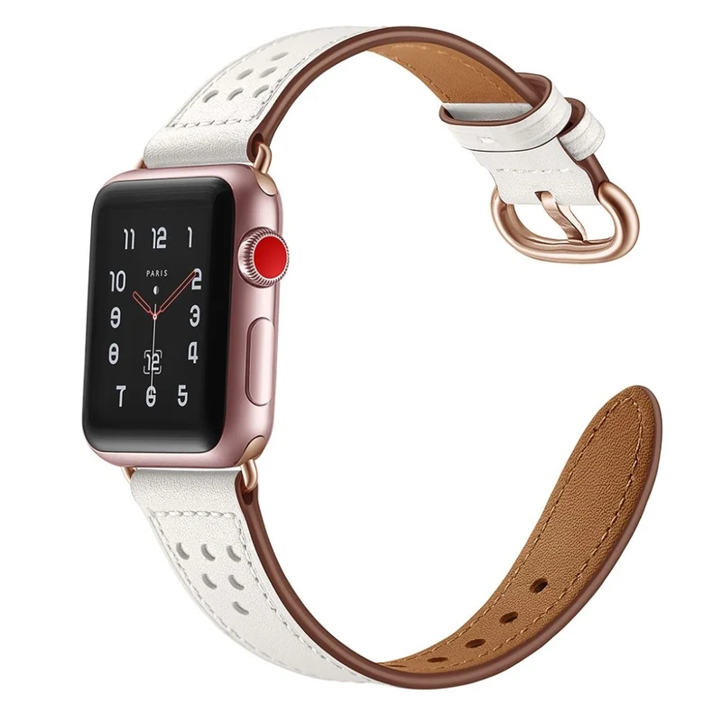 Apple Watch Series 5 44mm / Apple Watch 44mm Echtes Leder armband