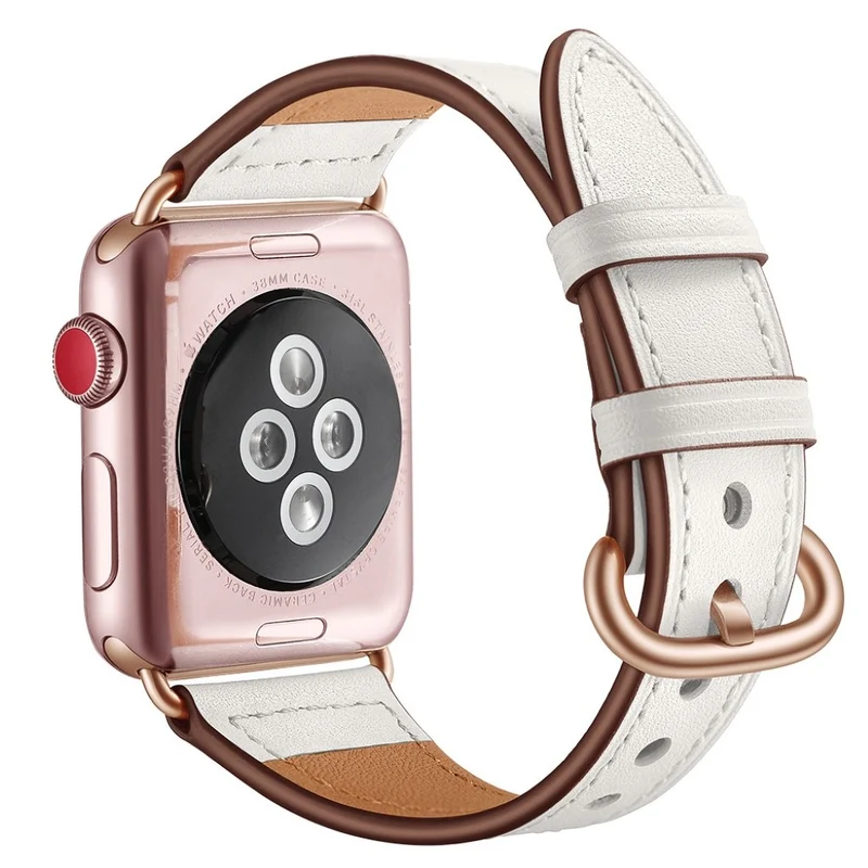 Apple Watch Series 5 44mm / Apple Watch 44mm Echtes Leder armband