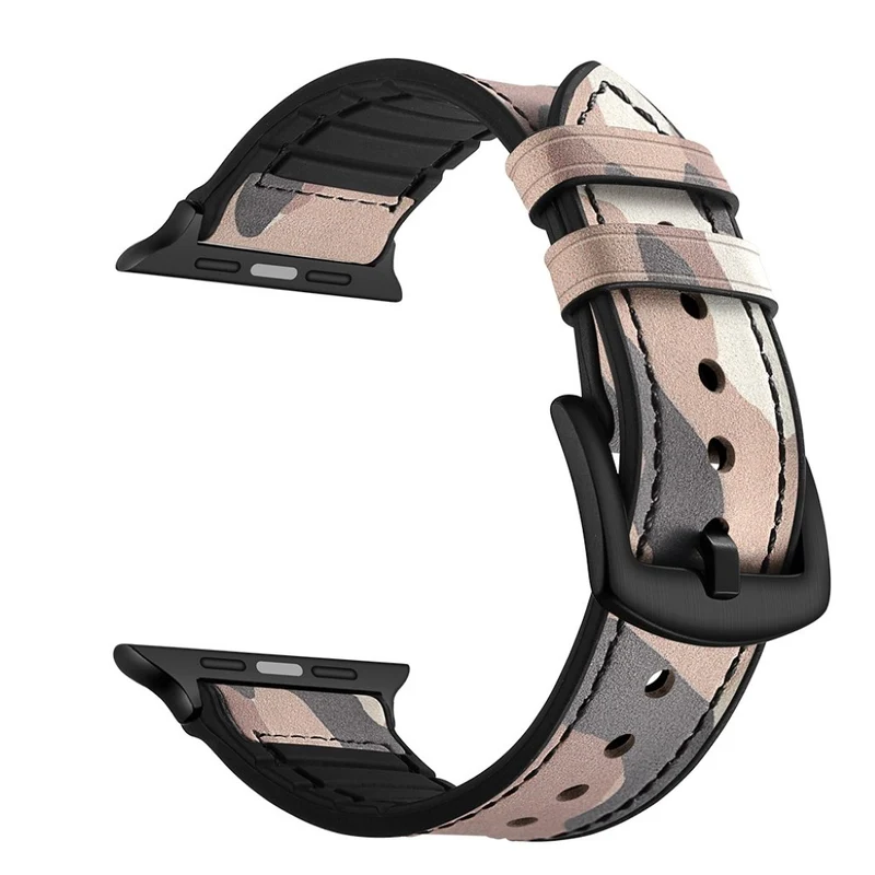 Apple Watch Series 5 44mm / Apple Watch 44mm Echtes Leder armband
