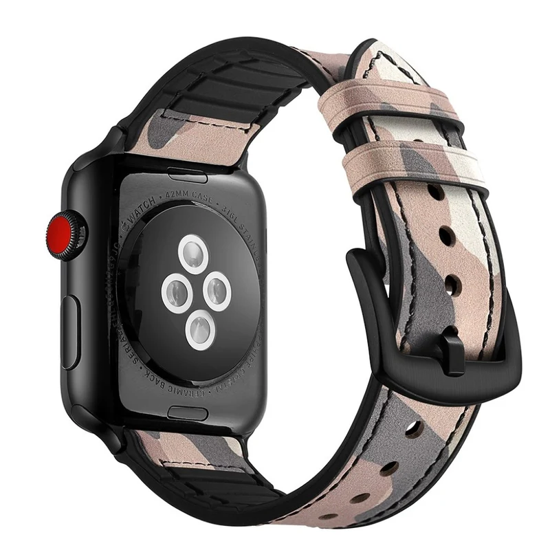 Apple Watch Series 5 44mm / Apple Watch 44mm Echtes Leder armband