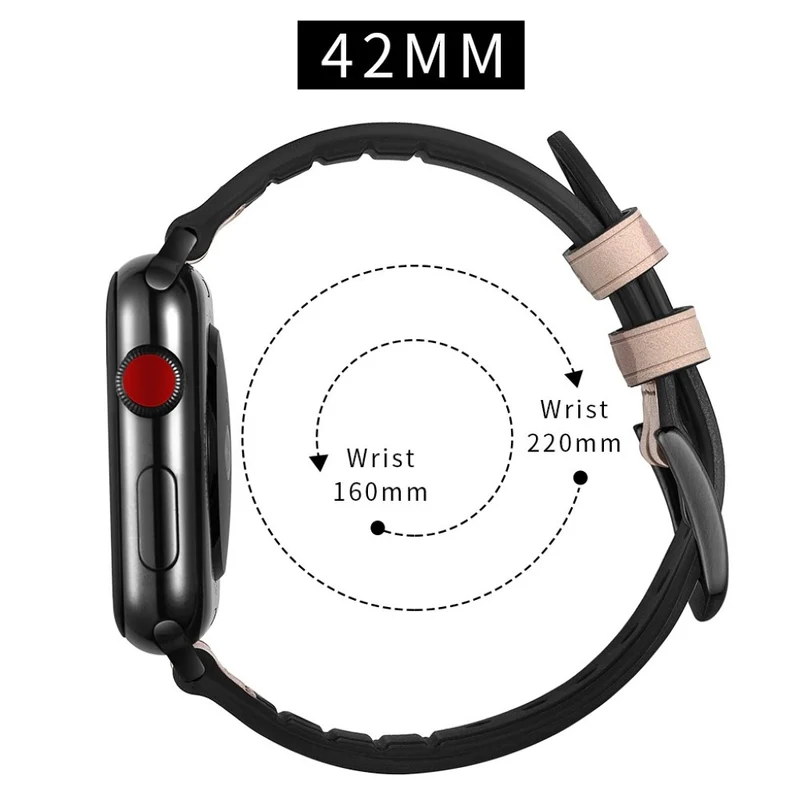 Apple Watch Series 5 44mm / Apple Watch 44mm Echtes Leder armband