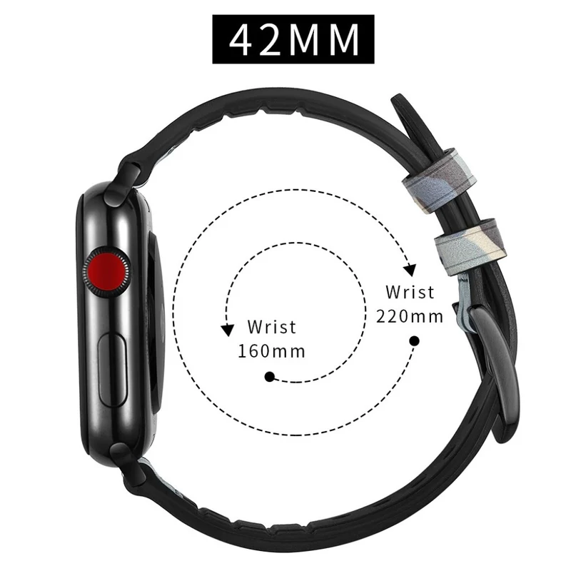 Apple Watch Series 5 44mm / Apple Watch 44mm Echtes Leder armband
