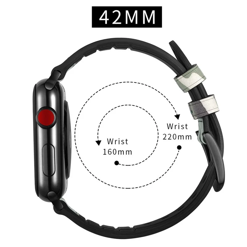 Apple Watch Series 5 44mm / Apple Watch 44mm Echtes Leder armband