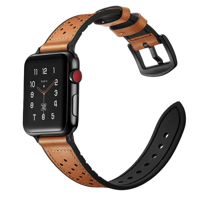 Apple Watch Series 5 44mm / Apple Watch 44mm Echtes Leder armband