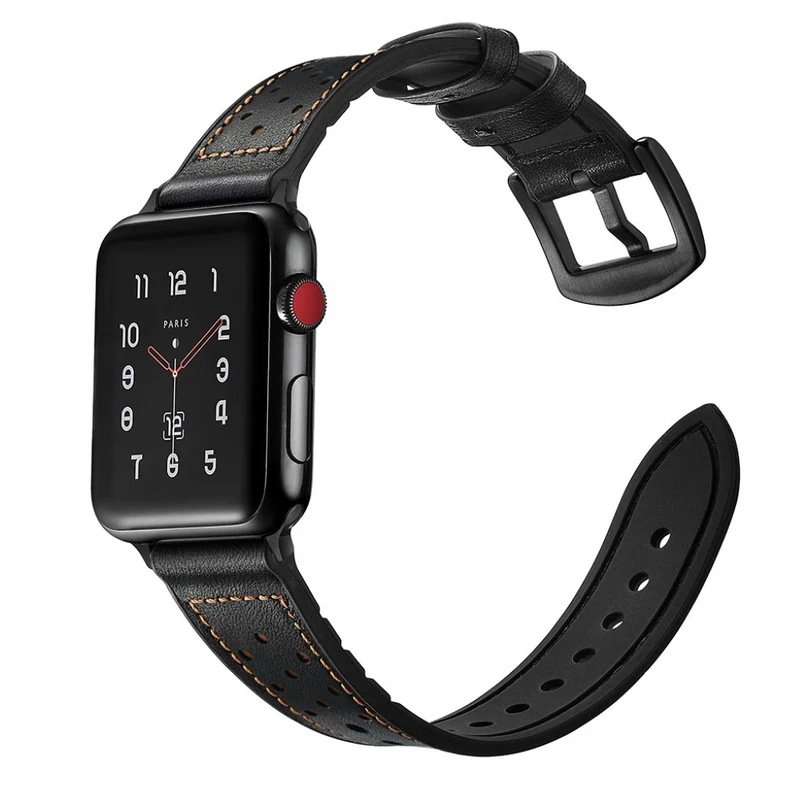 Apple Watch Series 5 44mm / Apple Watch 44mm Echtes Leder armband