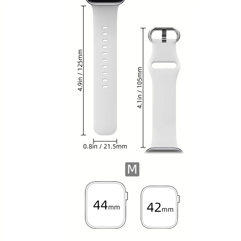Apple Watch Series 5 44mm / Apple Watch 44mm Silikon / TPU armband