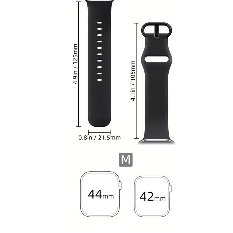 Apple Watch Series 5 44mm / Apple Watch 44mm Silikon / TPU armband