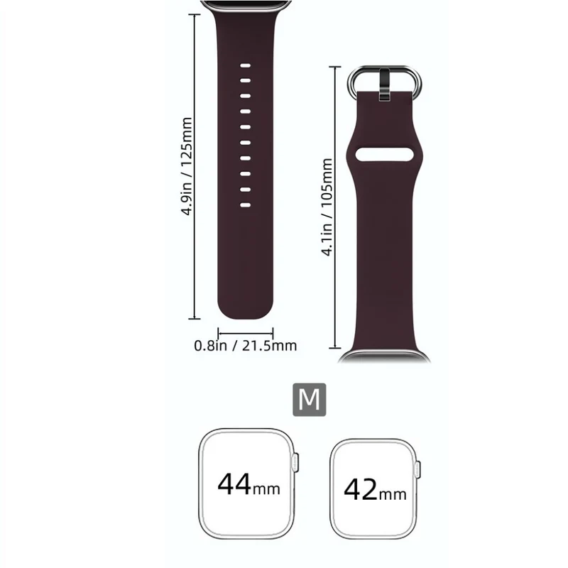 Apple Watch Series 5 44mm / Apple Watch 44mm Silikon / TPU armband