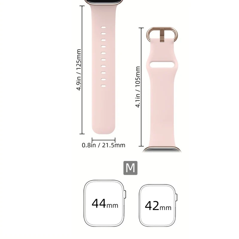 Apple Watch Series 5 44mm / Apple Watch 44mm Silikon / TPU armband