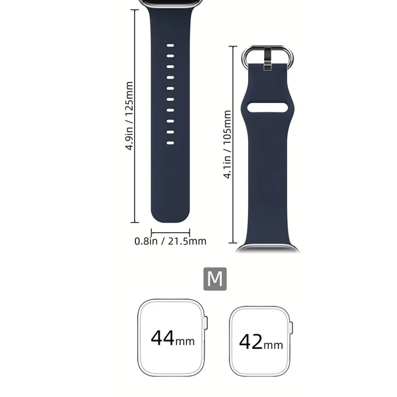 Apple Watch Series 5 44mm / Apple Watch 44mm Silikon / TPU armband