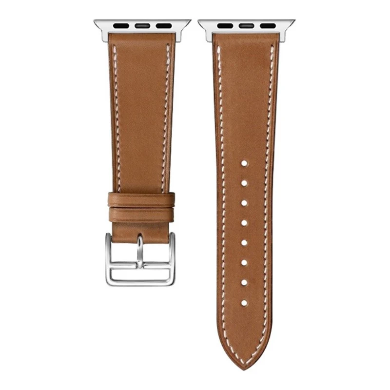 Sehr modisch Apple Watch Series 7 45mm Kunstleder armband