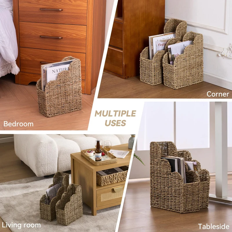 Dekorative Makramee Aufbewahrungskorb Karnz