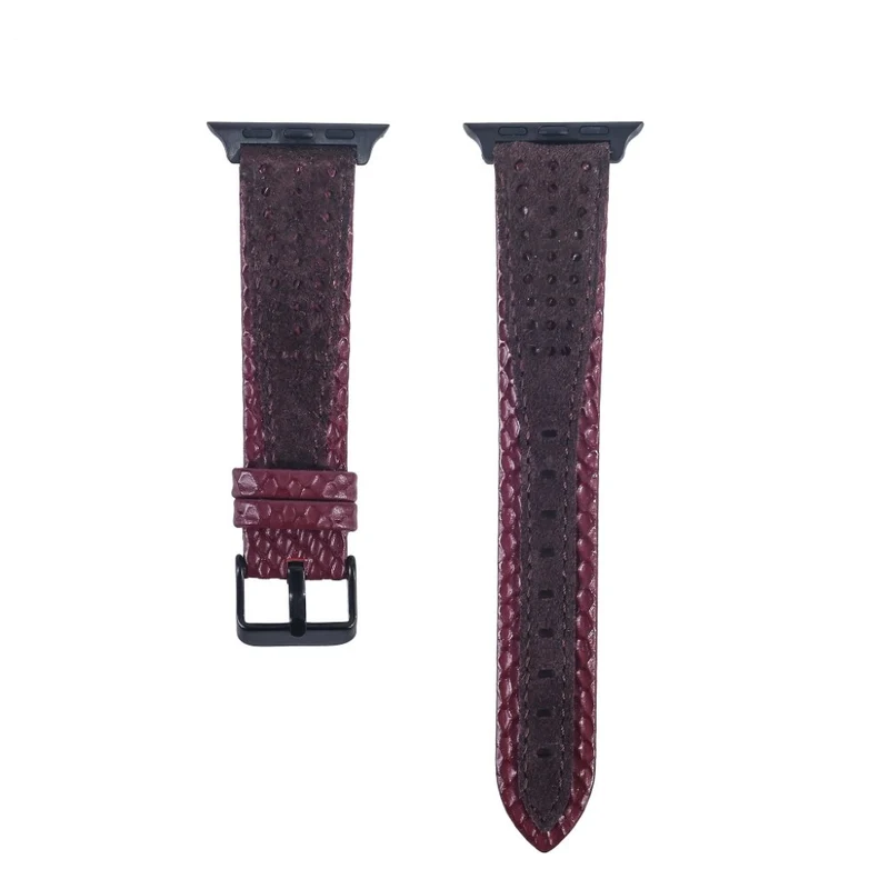 Mega modisch Apple Watch Series 4 44mm Echtes Leder armband