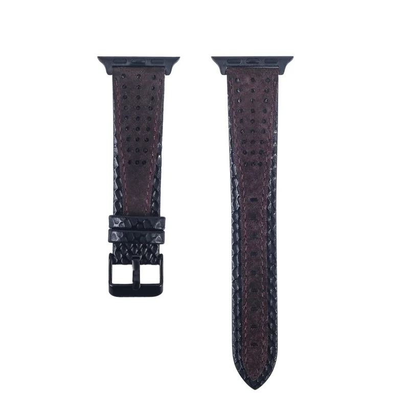 Mega modisch Apple Watch Series 4 44mm Echtes Leder armband