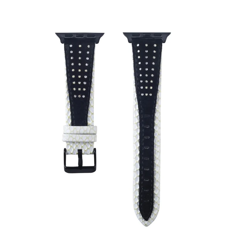 Mega modisch Apple Watch Series 4 44mm Echtes Leder armband