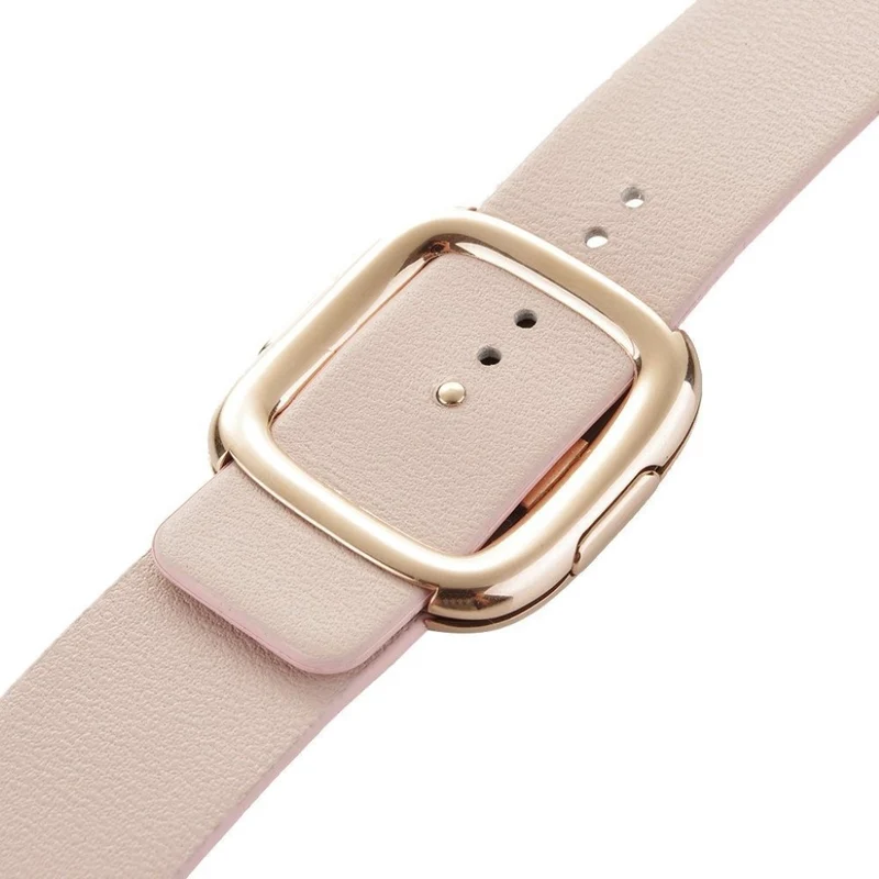 Bequem Apple Watch Series 4 44mm Echtes Leder armband