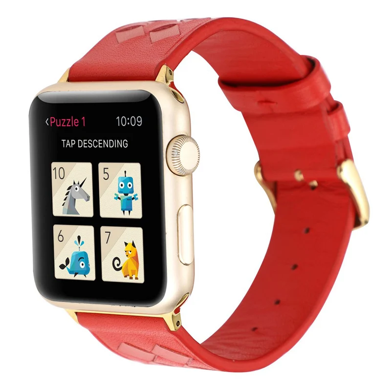Mega cool Apple Watch Series 4 40mm Echtes Leder armband