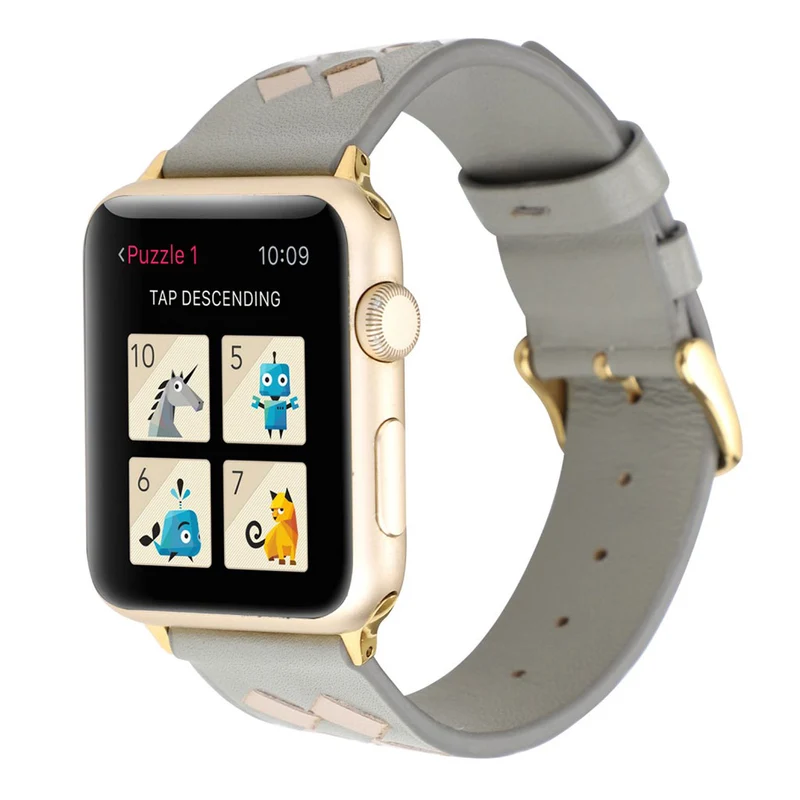 Mega cool Apple Watch Series 4 40mm Echtes Leder armband