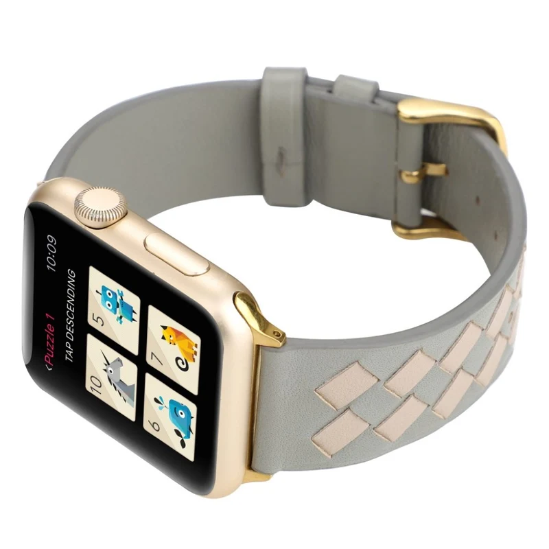 Mega cool Apple Watch Series 4 40mm Echtes Leder armband