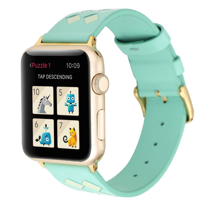 Mega cool Apple Watch Series 4 40mm Echtes Leder armband