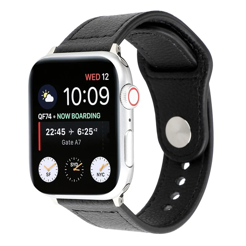 Mega modisch Apple Watch Series 4 40mm Echtes Leder armband