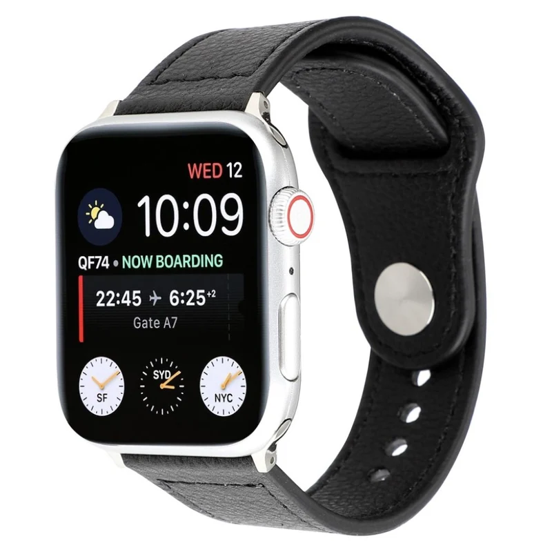 Mega modisch Apple Watch Series 4 40mm Echtes Leder armband