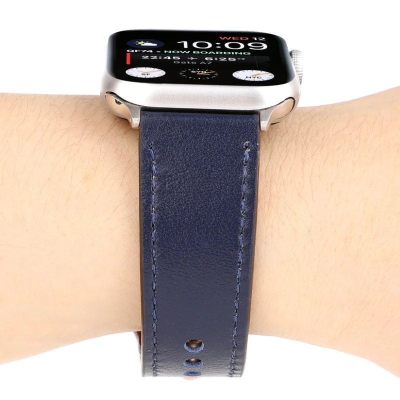 Mega modisch Apple Watch Series 4 40mm Echtes Leder armband
