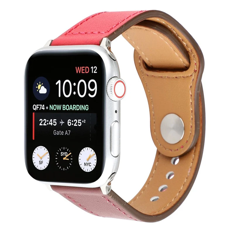 Mega modisch Apple Watch Series 4 40mm Echtes Leder armband