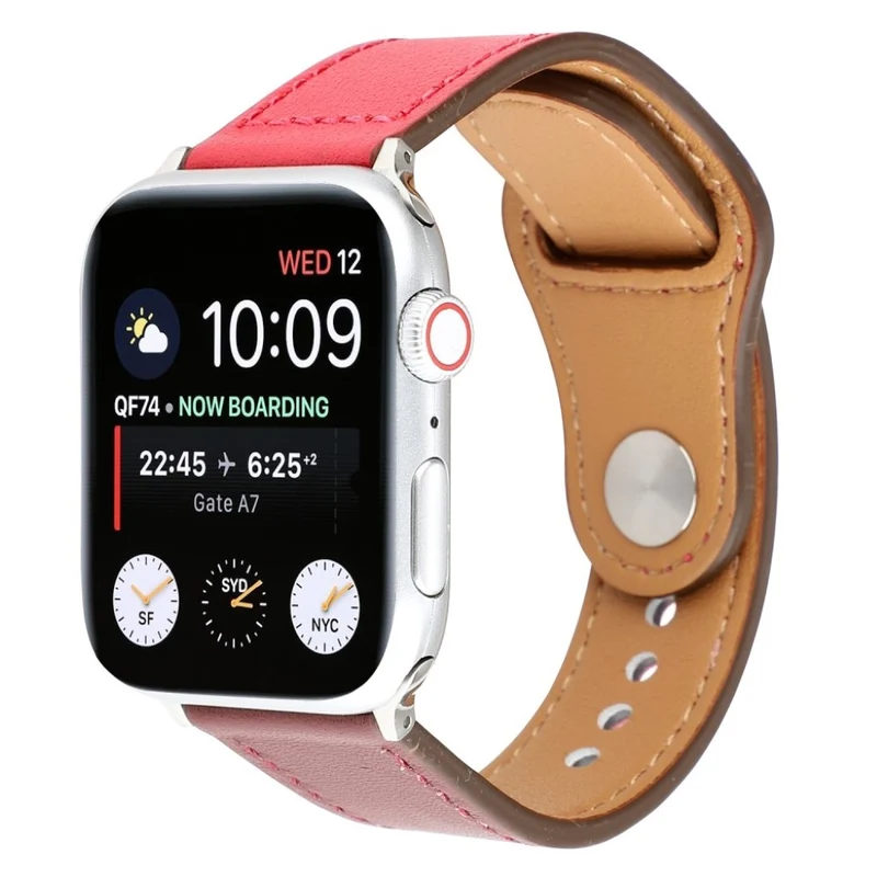 Mega modisch Apple Watch Series 4 40mm Echtes Leder armband