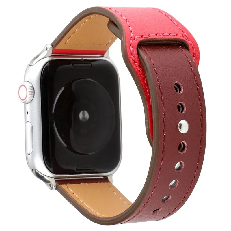 Mega modisch Apple Watch Series 4 40mm Echtes Leder armband