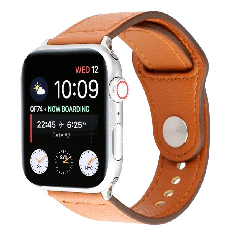 Mega modisch Apple Watch Series 4 40mm Echtes Leder armband