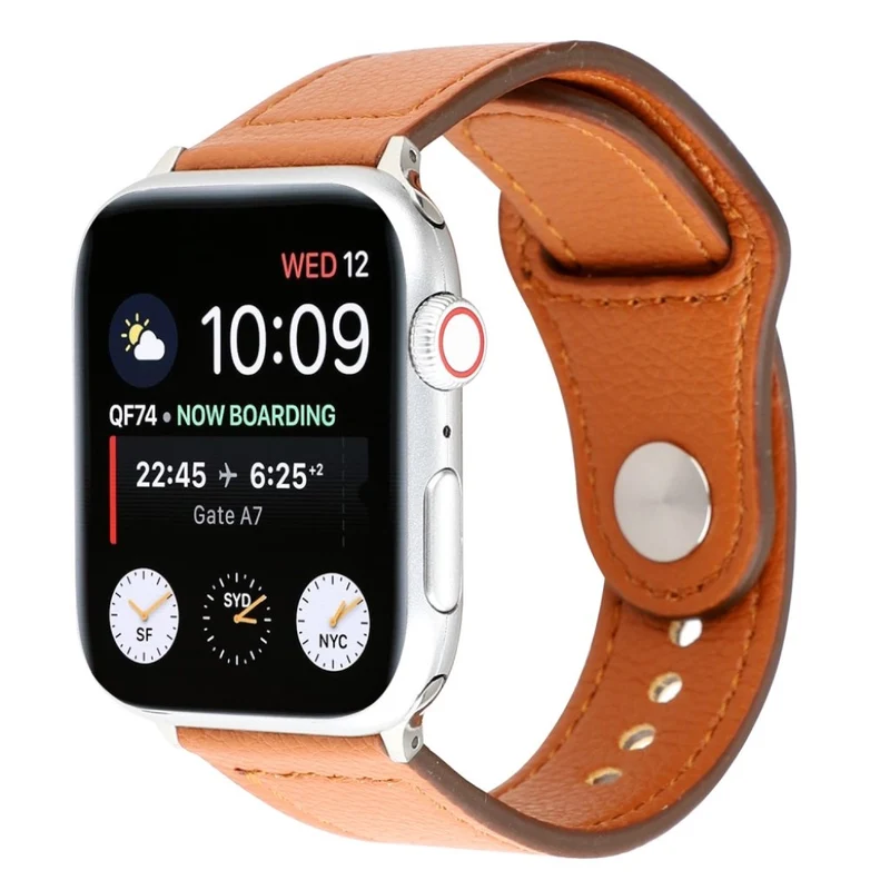 Mega modisch Apple Watch Series 4 40mm Echtes Leder armband