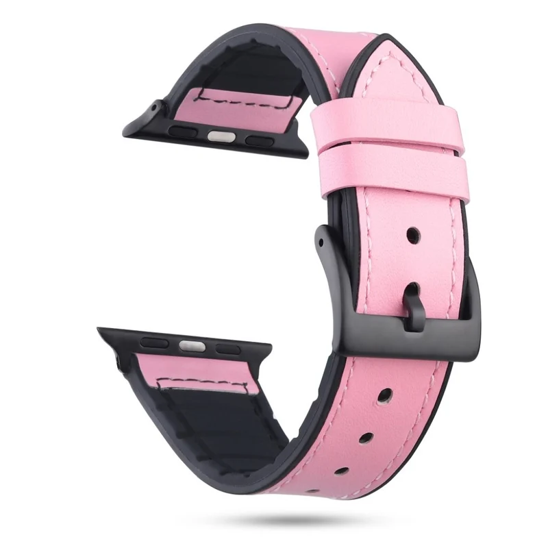 Sehr elegant Apple Watch Series 4 40mm Echtes Leder armband