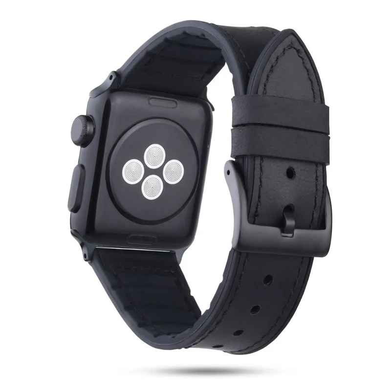 Sehr elegant Apple Watch Series 4 40mm Echtes Leder armband