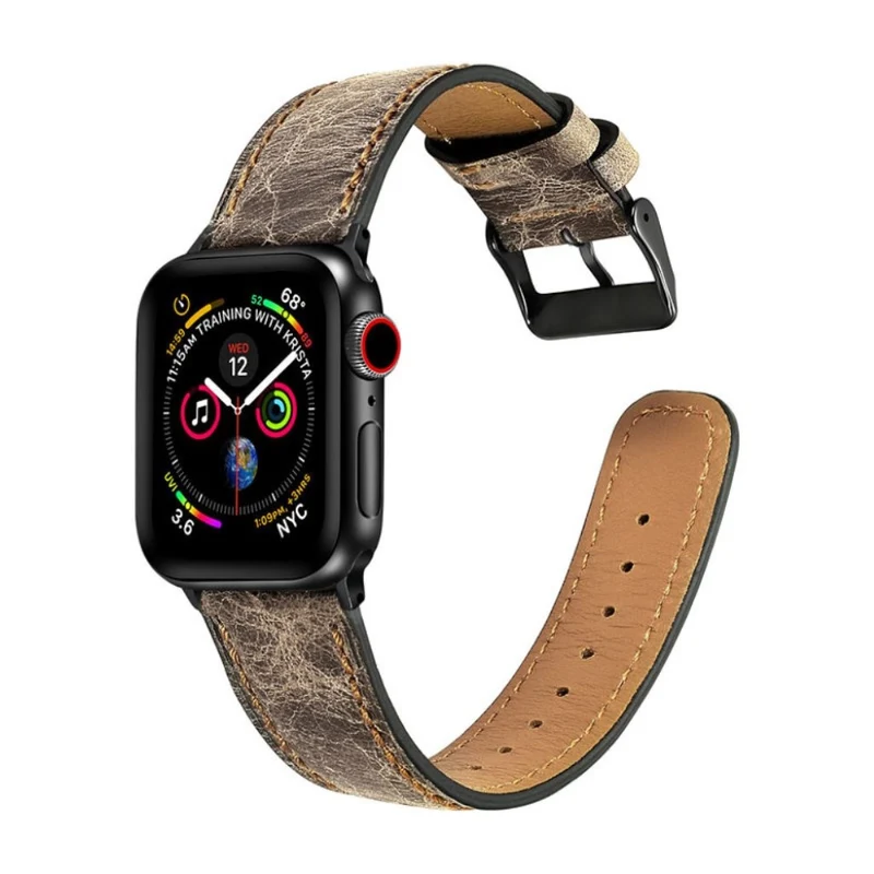 Super cool Apple Watch Series 4 40mm Echtes Leder armband