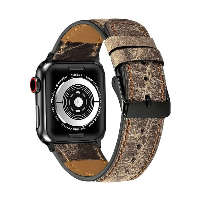 Super cool Apple Watch Series 4 40mm Echtes Leder armband